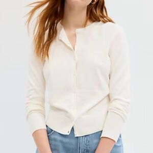 GAP Factory Women Crewneck Cardigan (Size: M)